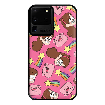 Mabel And Stars Pattern Phone Case for Galaxy S20 Ultra