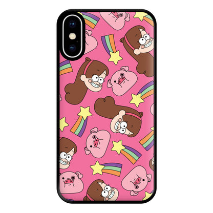 Mabel And Stars Pattern Phone Case for iPhone XS Max