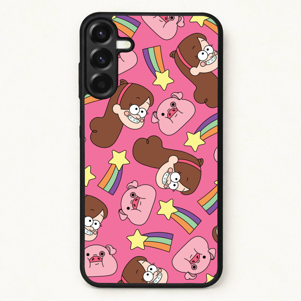 Mabel And Stars Pattern Phone Case for Galaxy A57