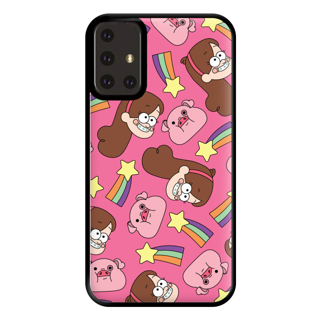 Mabel And Stars Pattern Phone Case for Galaxy A71