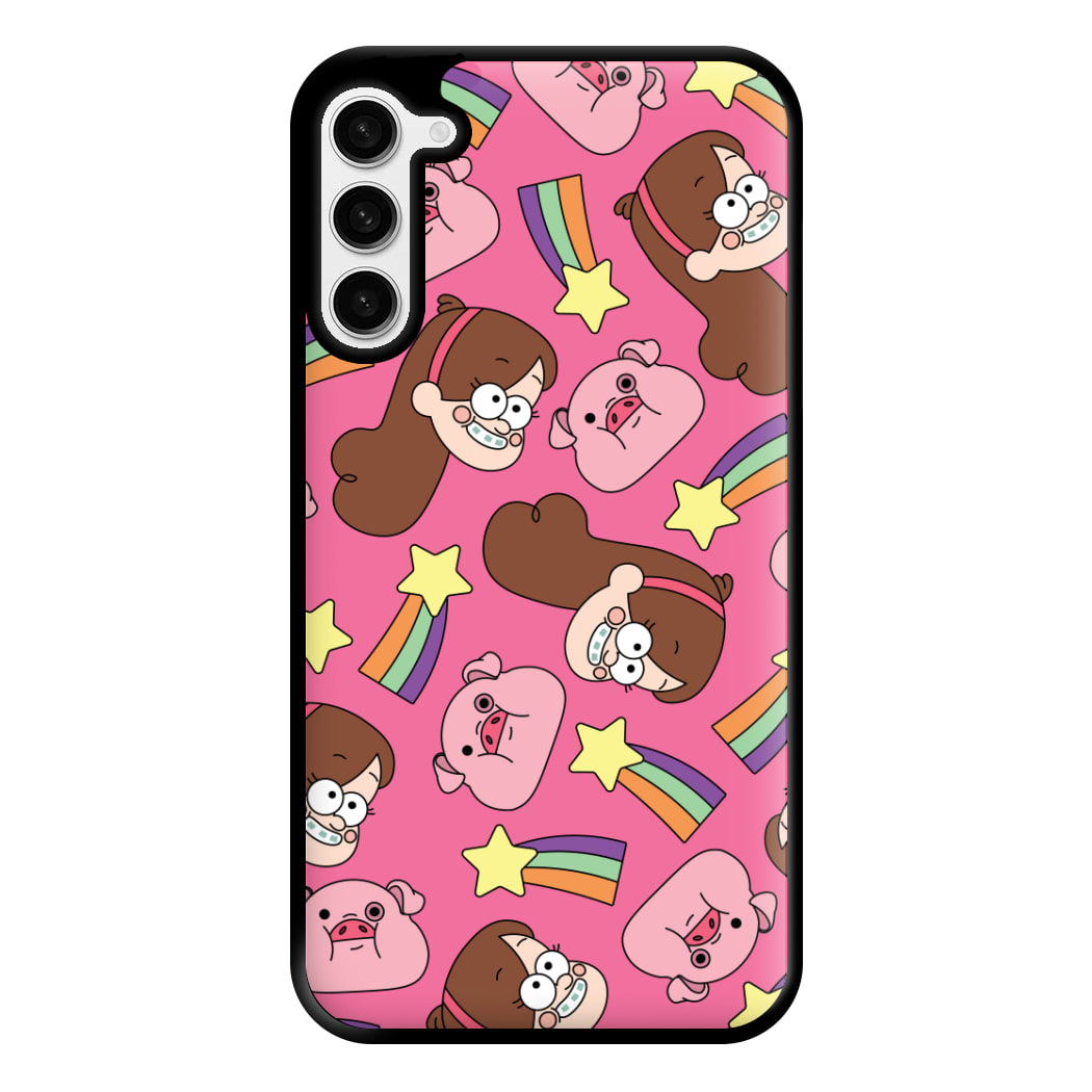 Mabel And Stars Pattern Phone Case for Galaxy S23 Plus