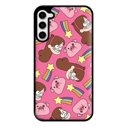 Mabel And Stars Pattern Phone Case for Galaxy S23 Plus