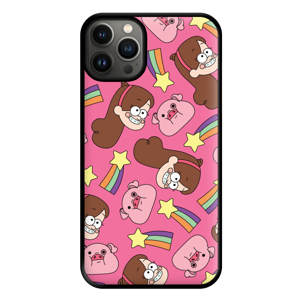 Mabel And Stars Pattern Phone Case for iPhone 13