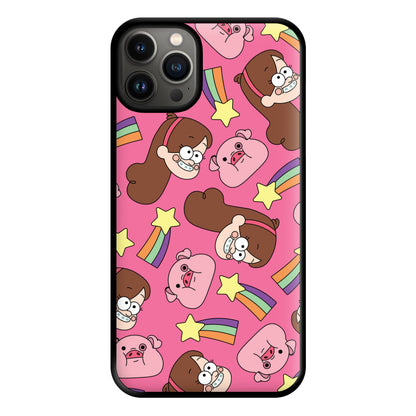 Mabel And Stars Pattern Phone Case for iPhone 13