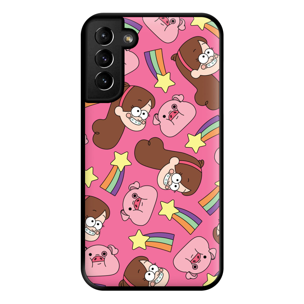 Mabel And Stars Pattern Phone Case for Galaxy S21 Plus