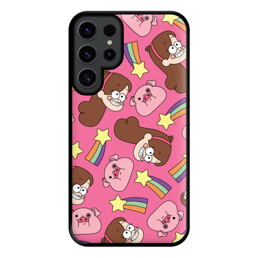 Mabel And Stars Pattern Phone Case for Galaxy S23 Ultra