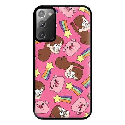 Mabel And Stars Pattern Phone Case for Galaxy Note 20 Ultra