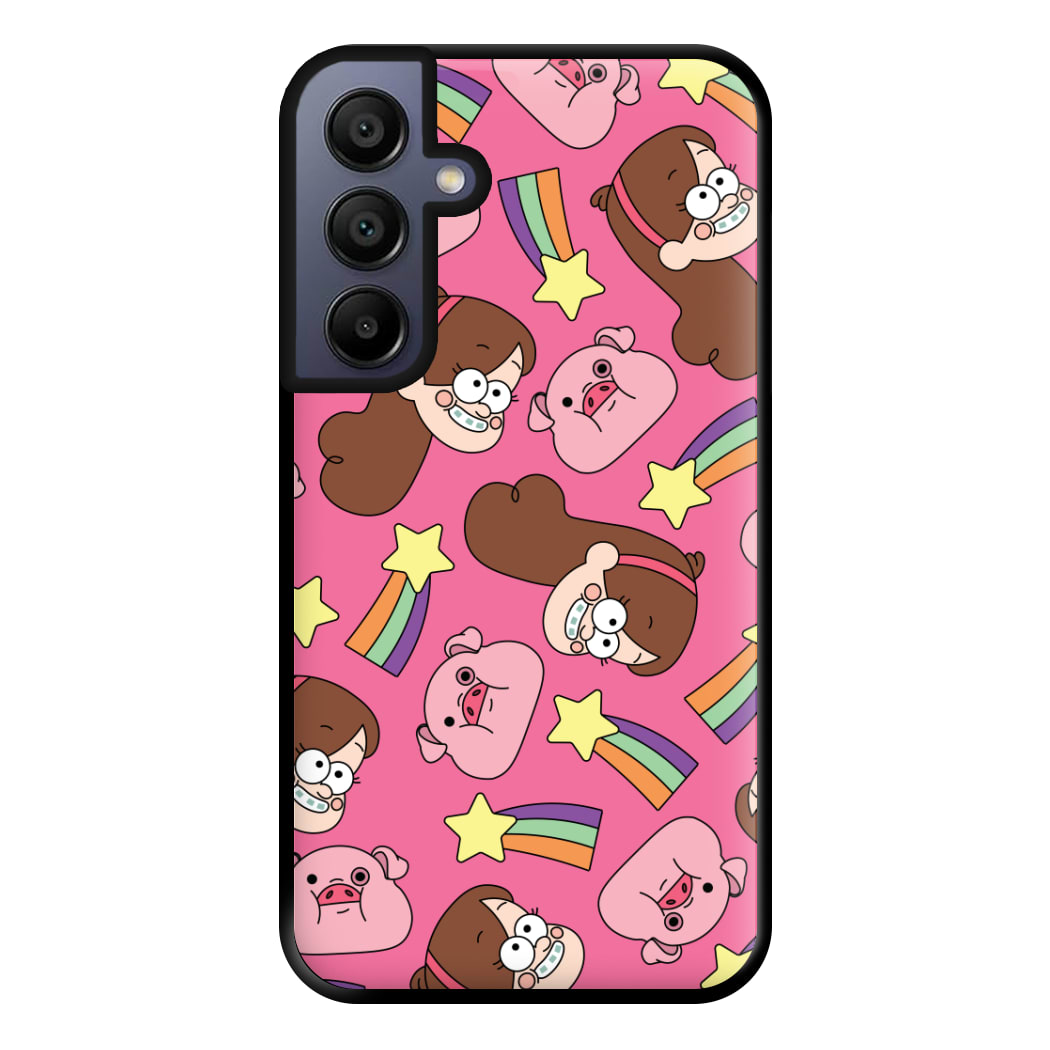 Mabel And Stars Pattern Phone Case for Galaxy A15