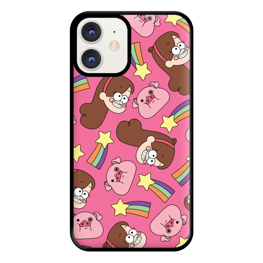 Mabel And Stars Pattern Phone Case for iPhone 12 / 12 Pro