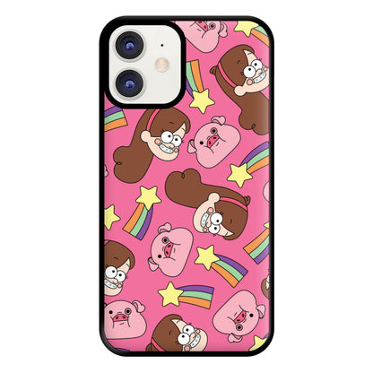 Mabel And Stars Pattern Phone Case for iPhone 12 / 12 Pro