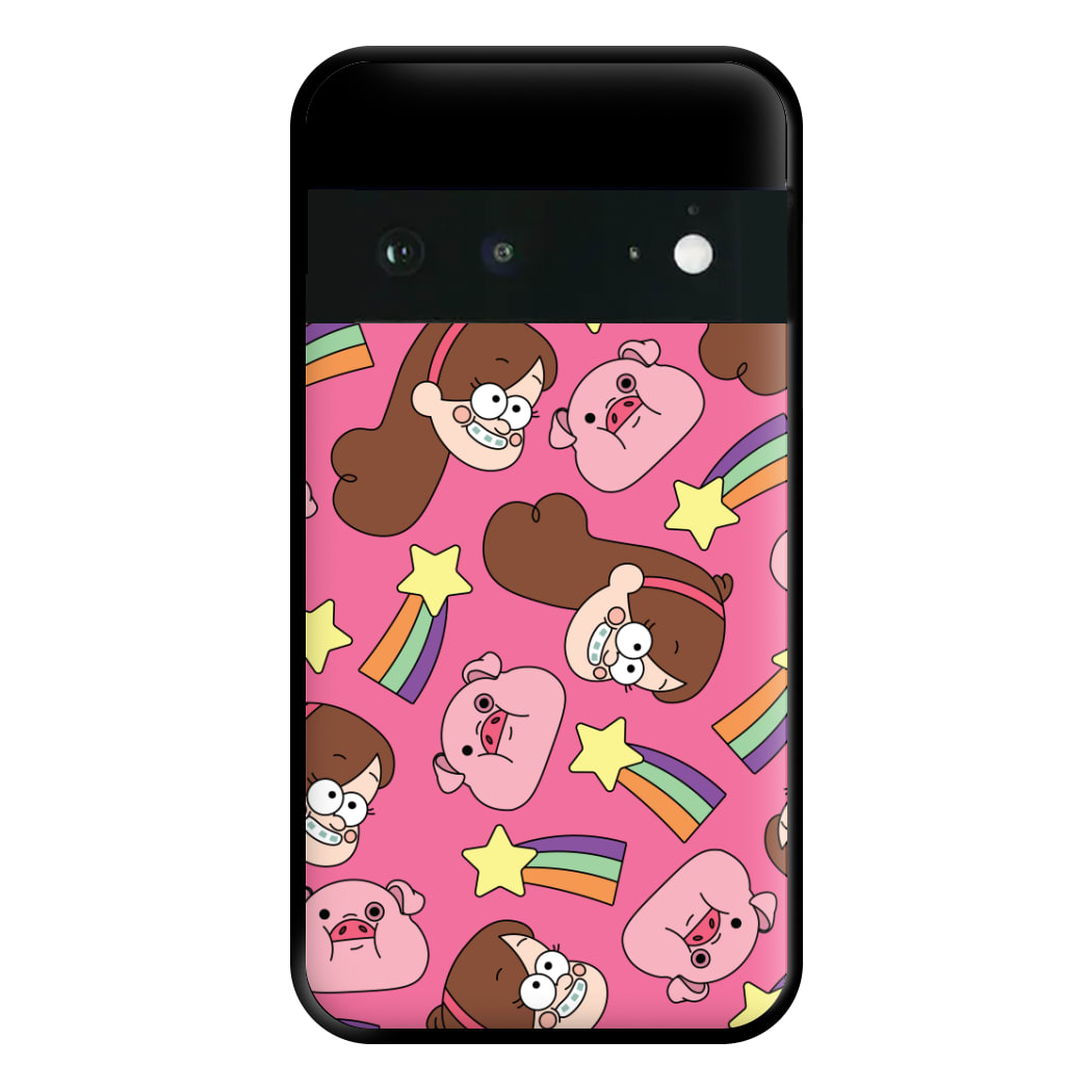 Mabel And Stars Pattern Phone Case for Google Pixel 6a