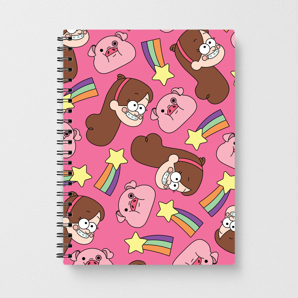 Mabel And Stars Pattern Notebook