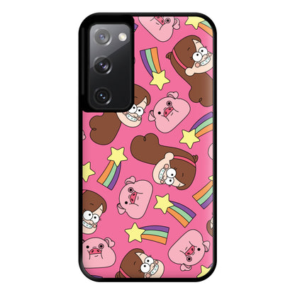 Mabel And Stars Pattern Phone Case for Galaxy S20FE