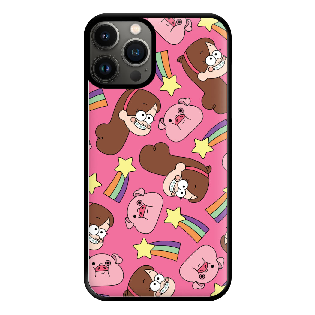 Mabel And Stars Pattern Phone Case for iPhone 13 Pro Max