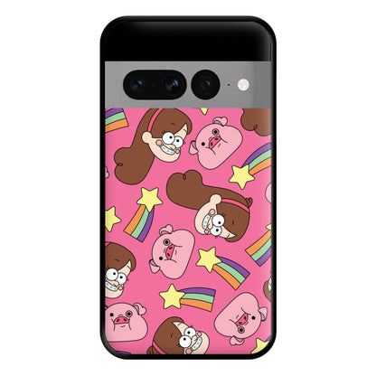 Mabel And Stars Pattern Phone Case for Google Pixel 7 Pro