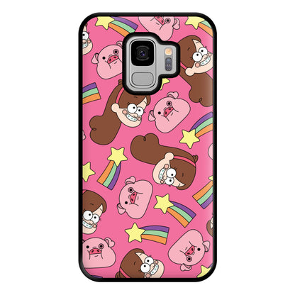 Mabel And Stars Pattern Phone Case for Galaxy S9 Plus