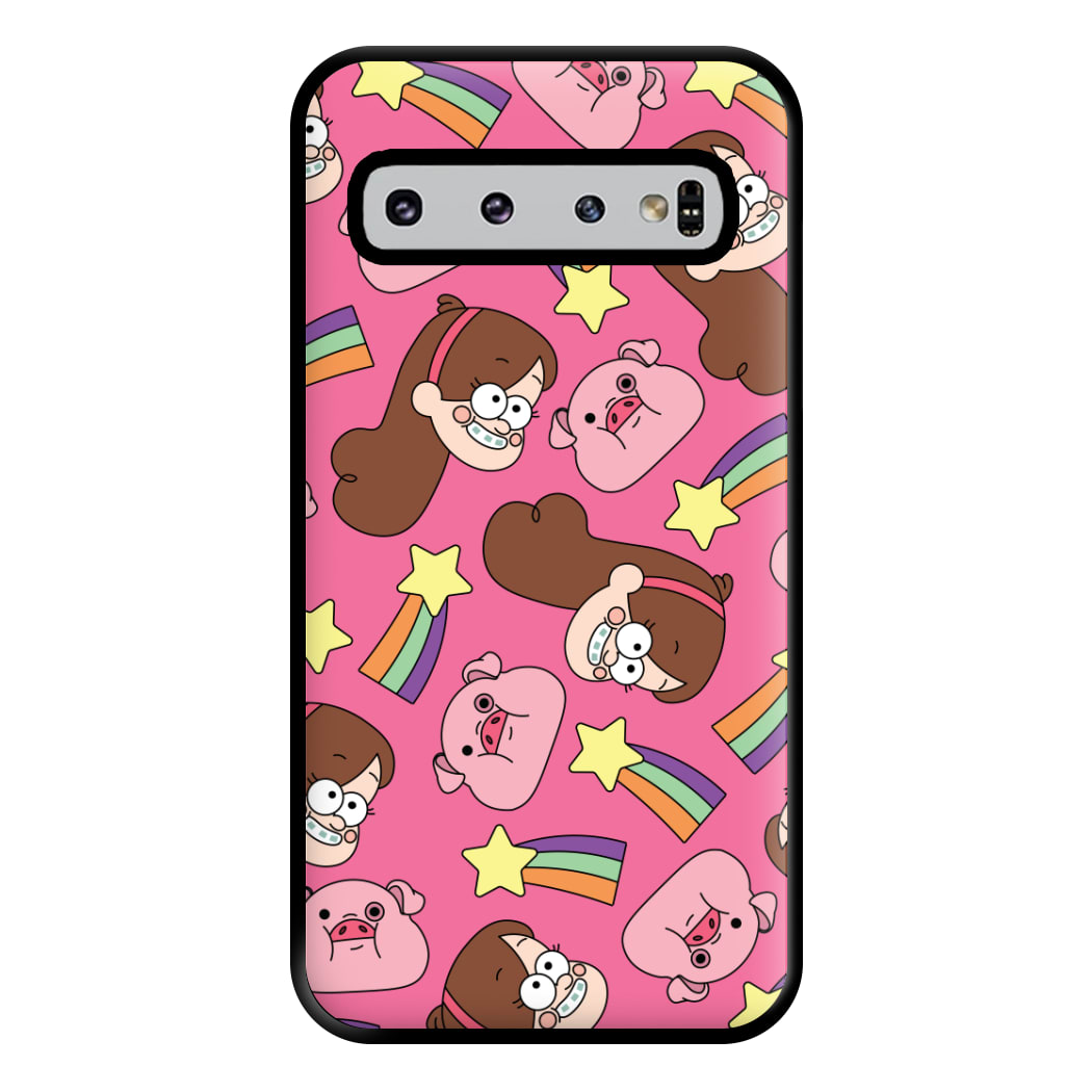 Mabel And Stars Pattern Phone Case for Galaxy S10 Plus