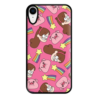 Mabel And Stars Pattern Phone Case for iPhone XR