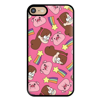 Mabel And Stars Pattern Phone Case for iPhone 6 / 7 / 8 / SE