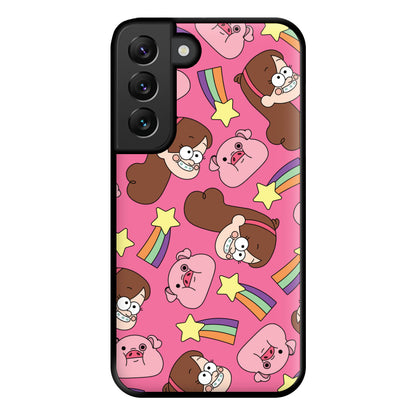 Mabel And Stars Pattern Phone Case for Galaxy S22 Plus