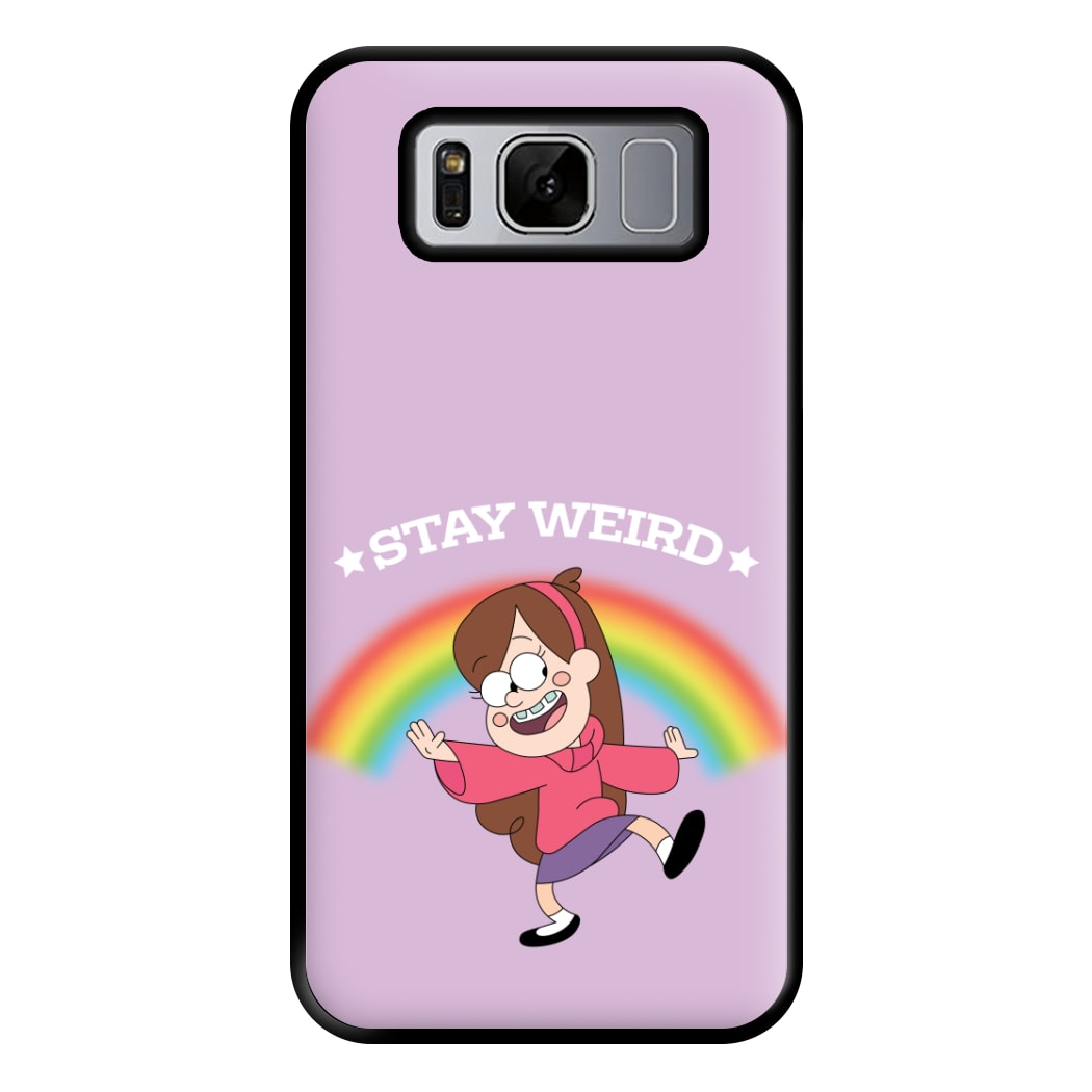 Stay Weird Phone Case for Galaxy S8 Plus