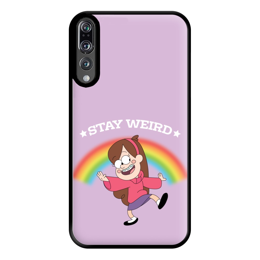 Stay Weird Phone Case for Huawei P20 Pro