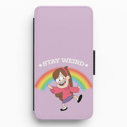 Stay Weird Flip / Wallet Phone Case