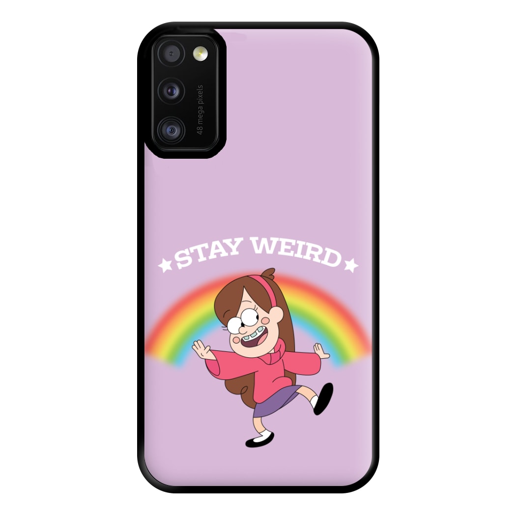 Stay Weird Phone Case for Galaxy A41