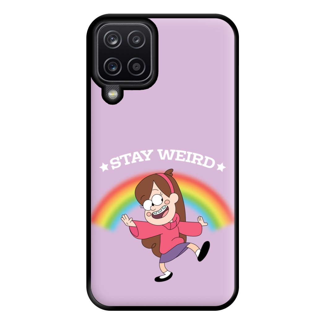 Stay Weird Phone Case for Galaxy A12