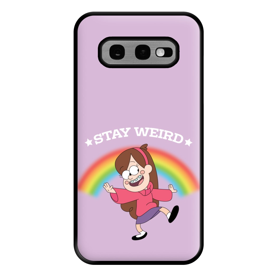 Stay Weird Phone Case for Galaxy S10e