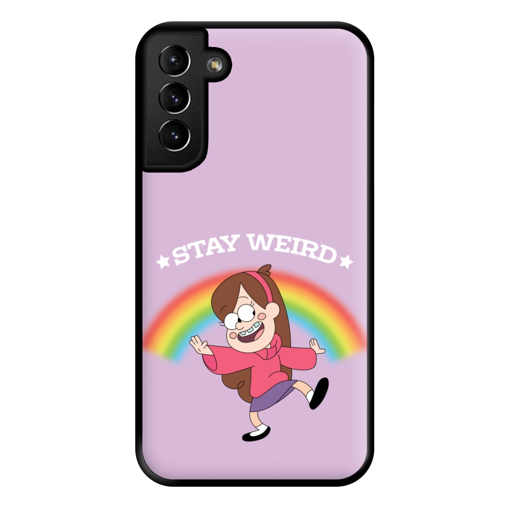 Stay Weird Phone Case for Galaxy S21 Plus