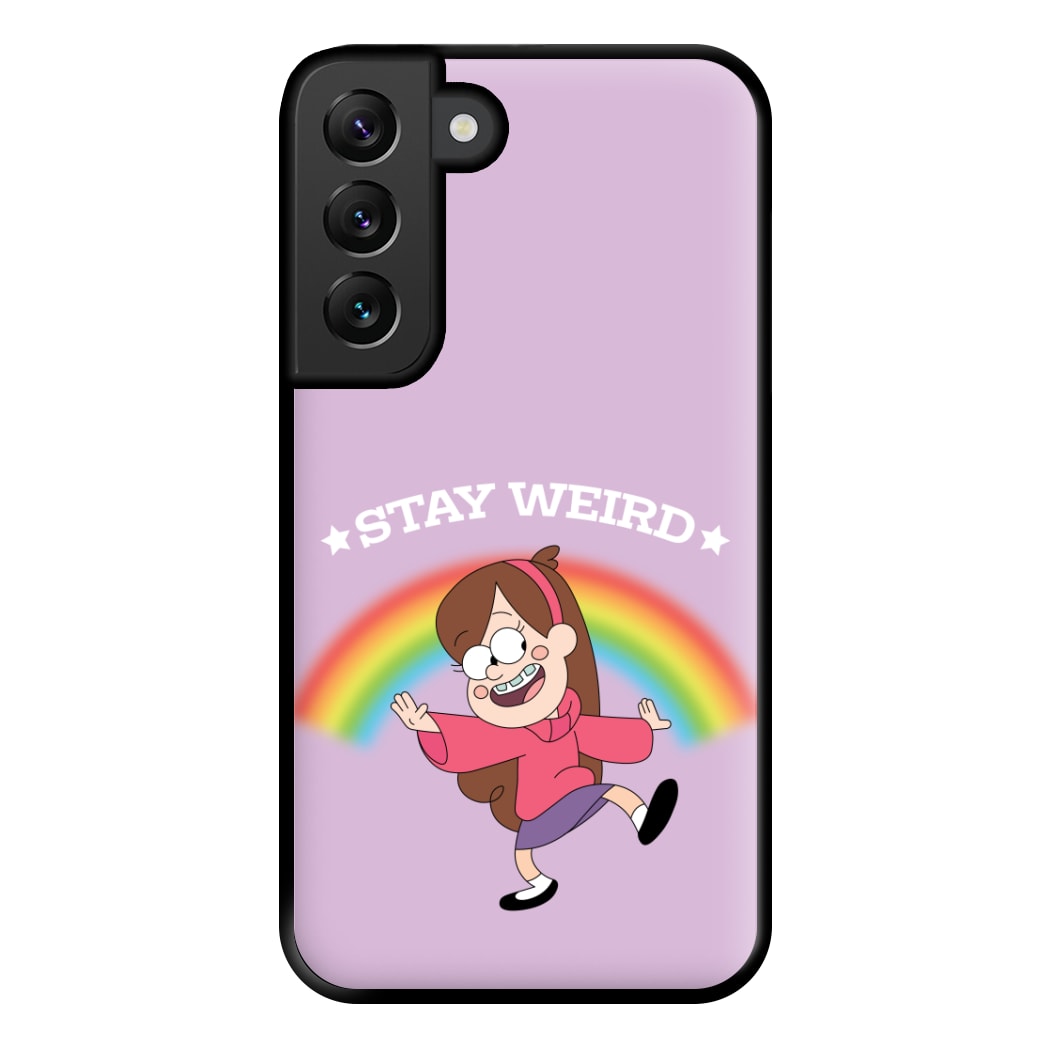 Stay Weird Phone Case for Galaxy S22 Plus