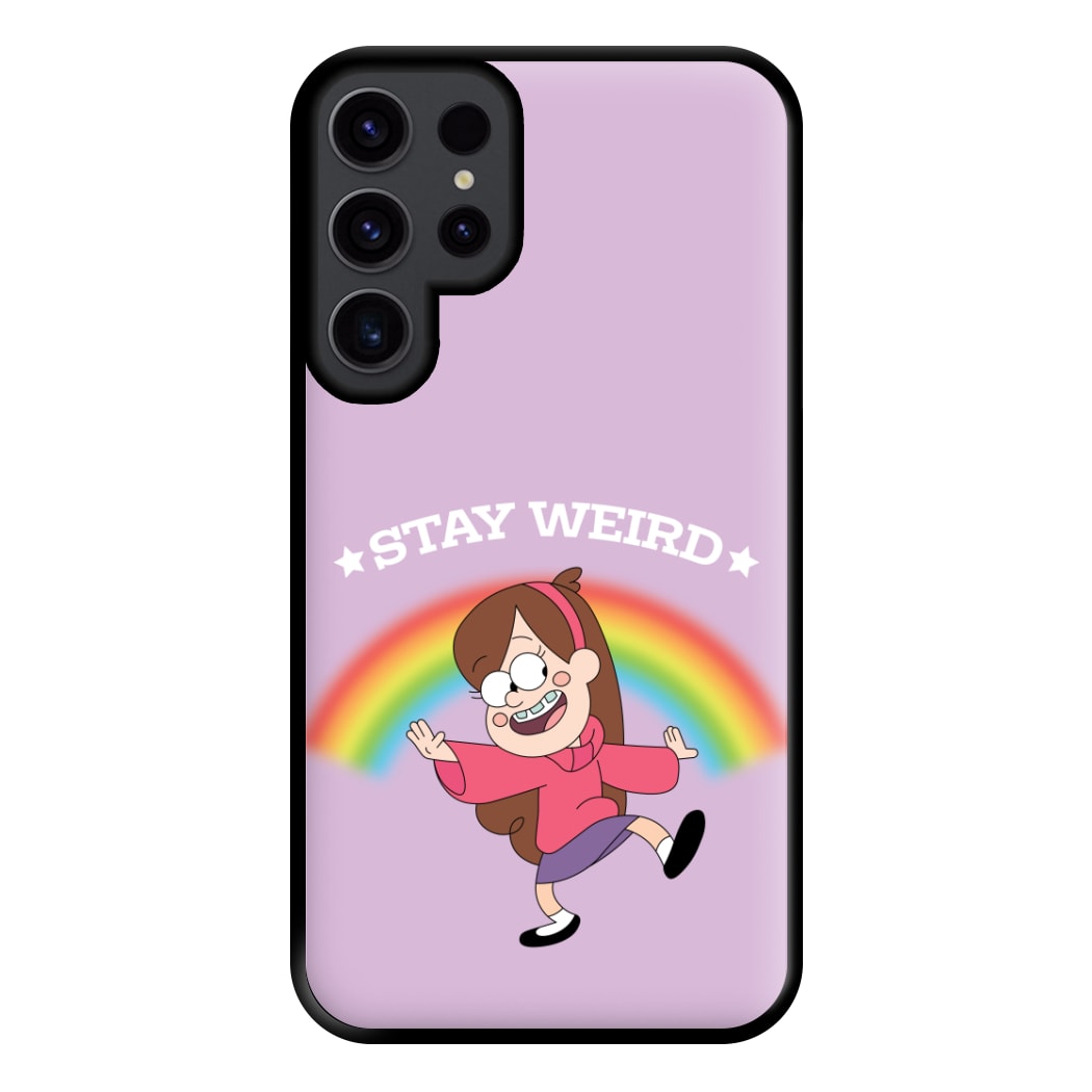 Stay Weird Phone Case for Galaxy S23 Ultra