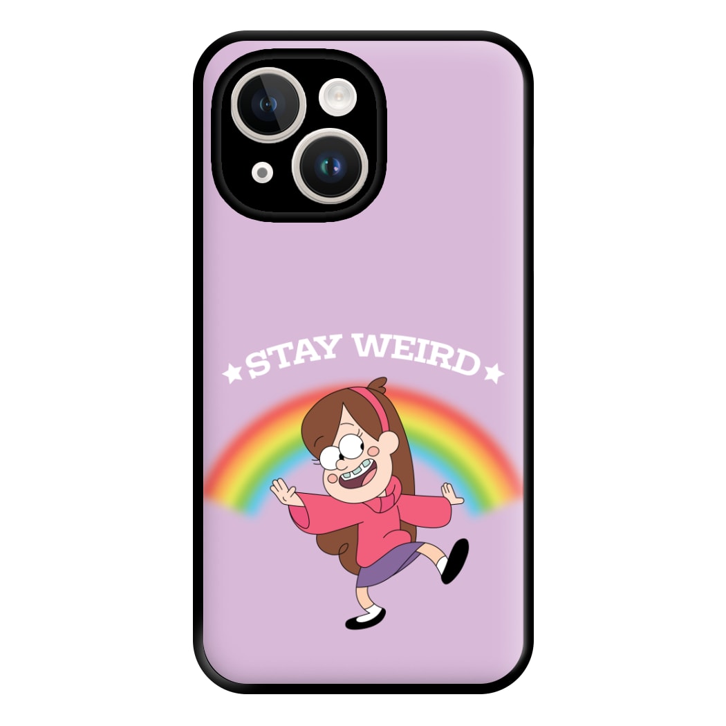 Stay Weird Phone Case for iPhone 14 Plus