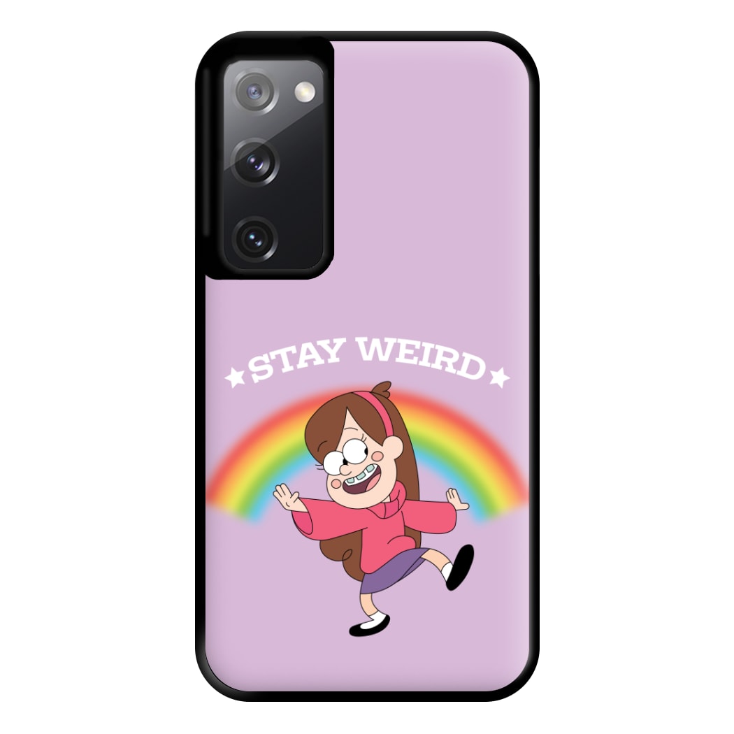 Stay Weird Phone Case for Galaxy S20FE