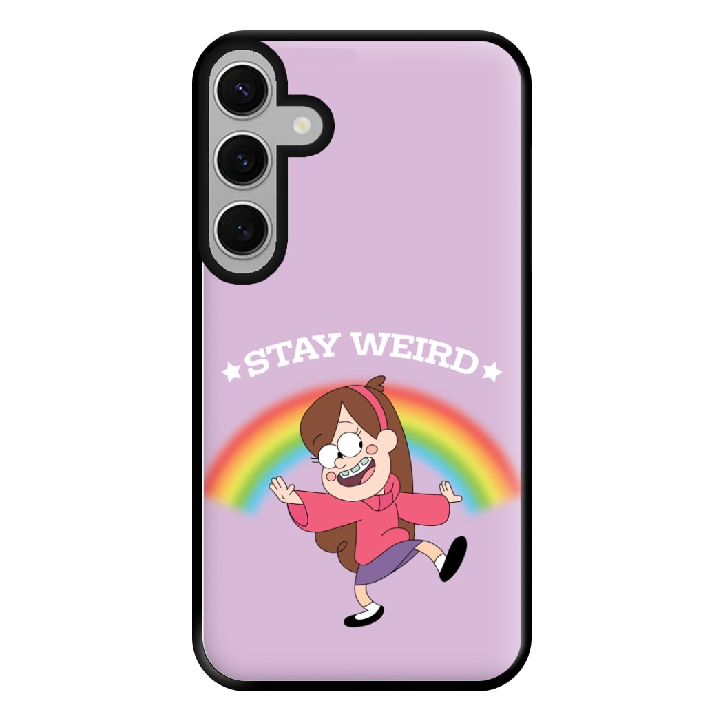 Stay Weird Phone Case for Galaxy S24FE