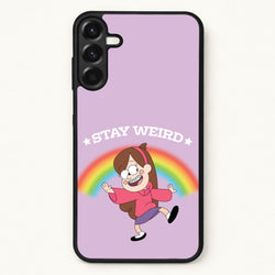 Stay Weird Phone Case for Galaxy A17