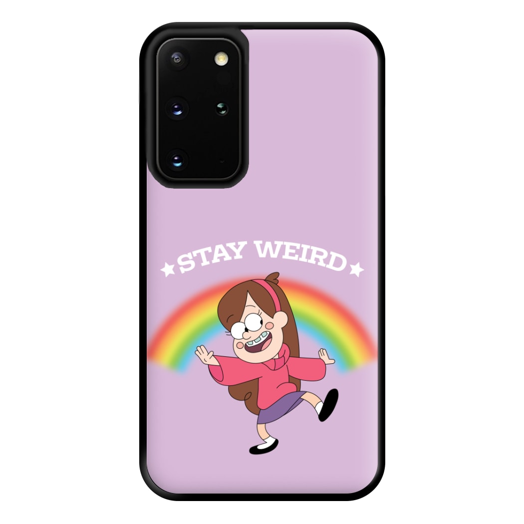 Stay Weird Phone Case for Galaxy S20 Plus