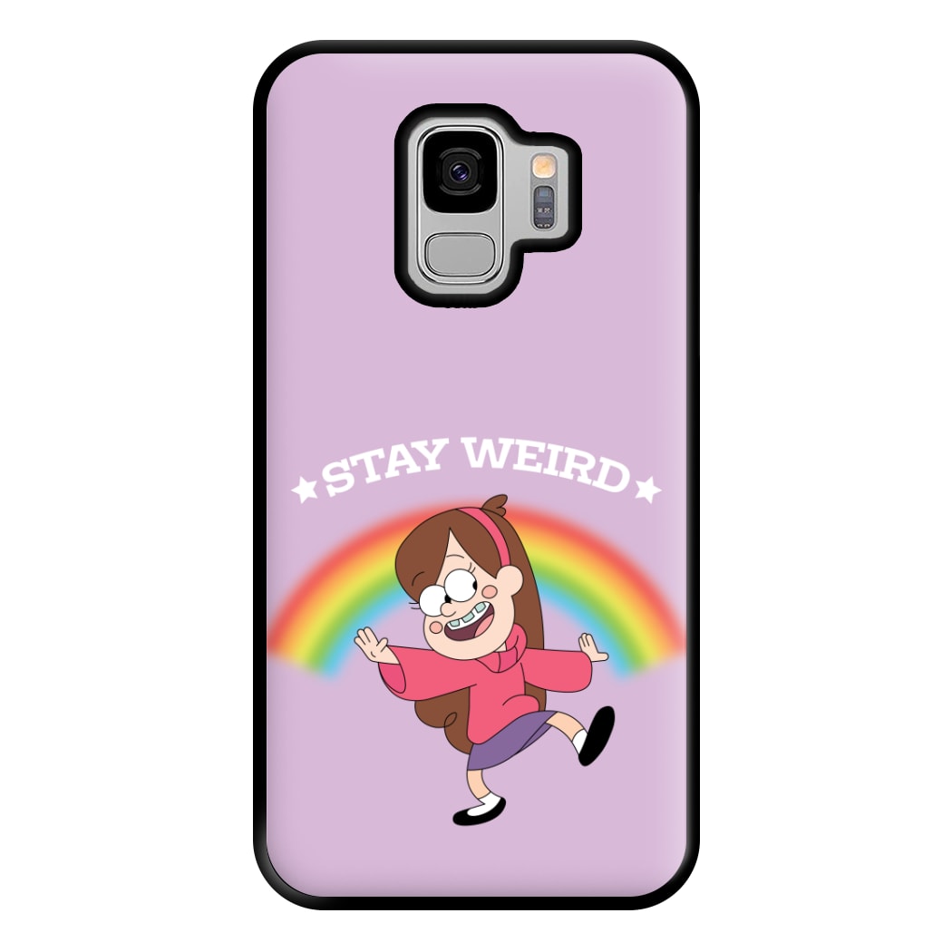 Stay Weird Phone Case for Galaxy S9 Plus