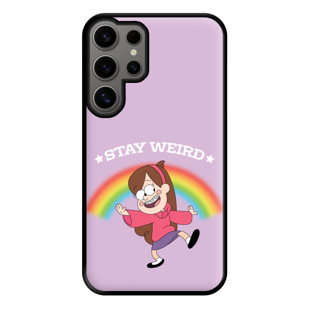 Stay Weird Phone Case for Galaxy S24 Ultra