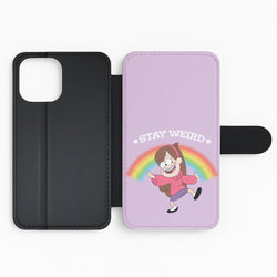 Stay Weird Flip Phone Case