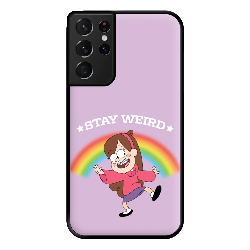 Stay Weird Phone Case for Galaxy S21 Ultra