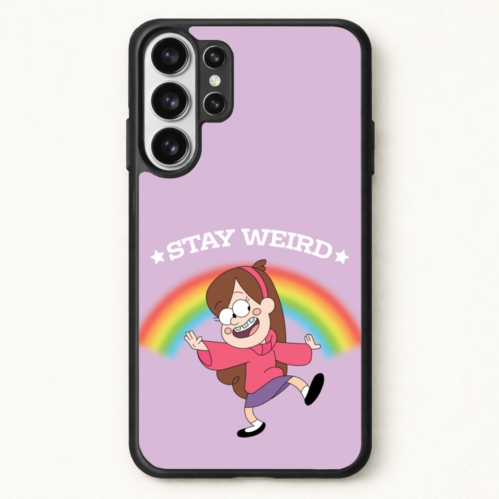 Stay Weird Phone Case for Galaxy S26 Ultra