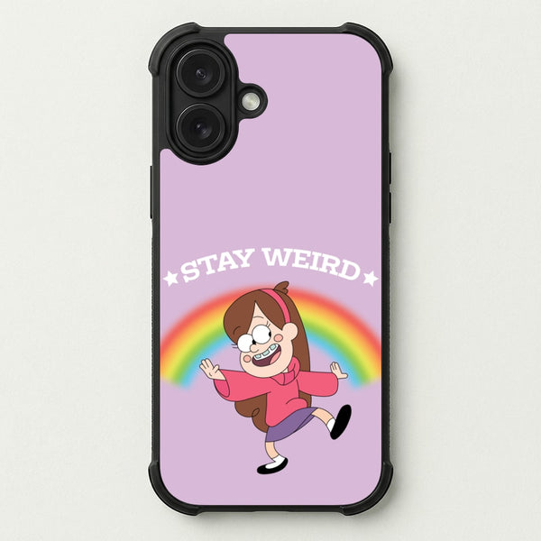 Stay Weird Phone Case — Bumper case