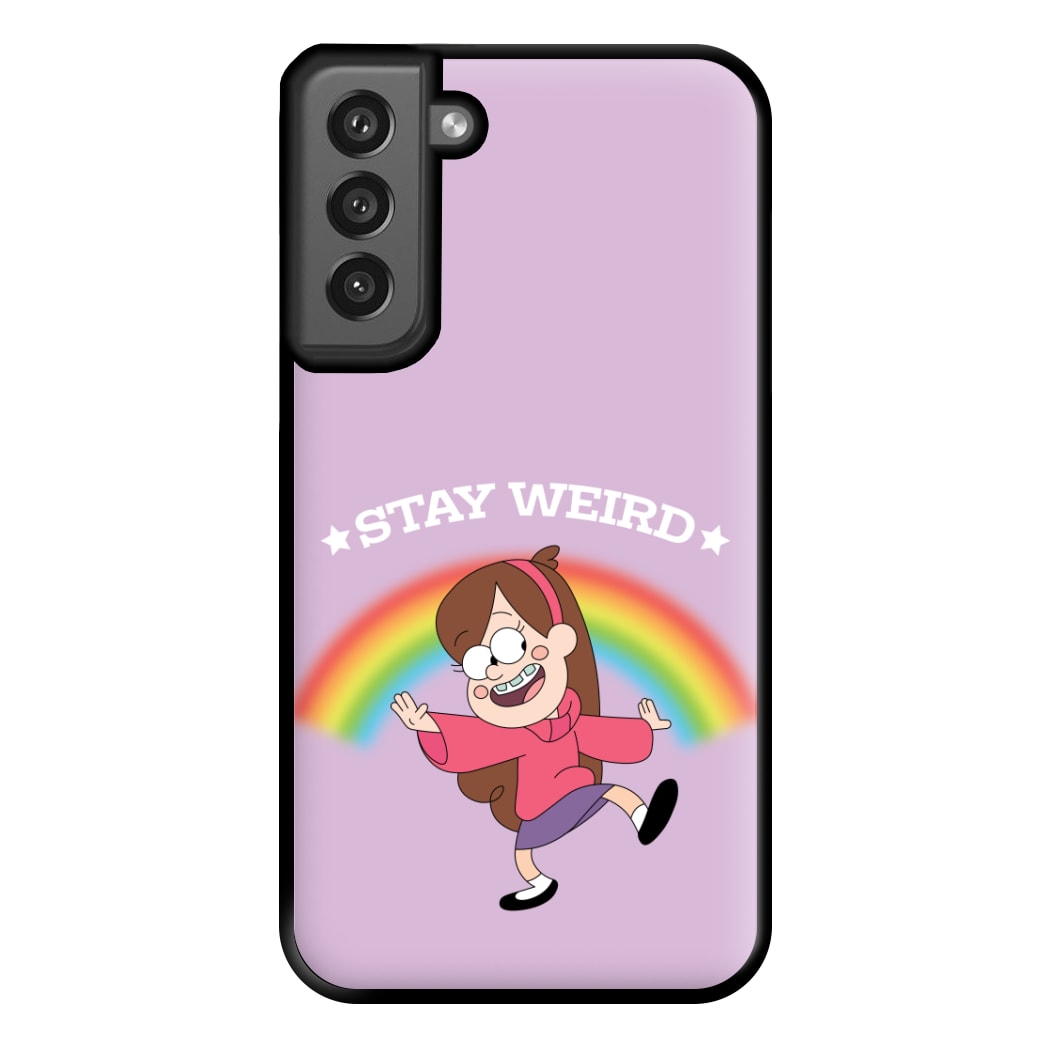 Stay Weird Phone Case for Galaxy S21FE