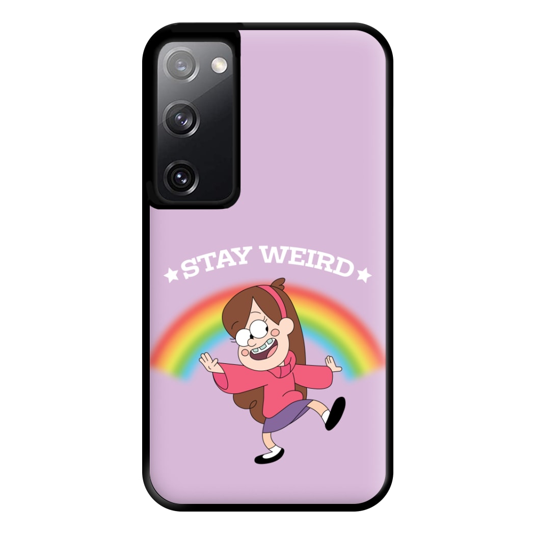 Stay Weird Phone Case for Galaxy S20