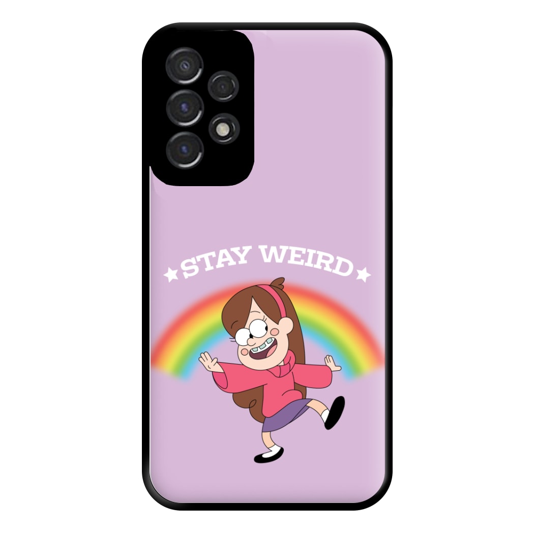 Stay Weird Phone Case for Galaxy A53