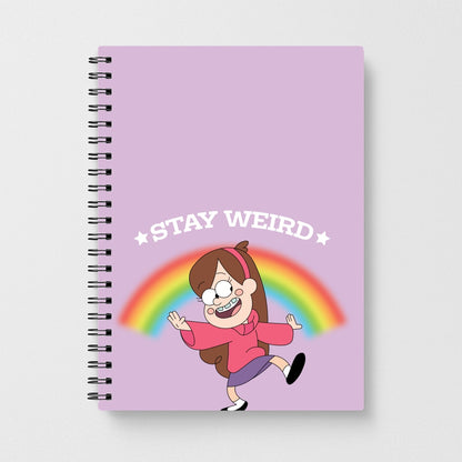 Stay Weird Notebook