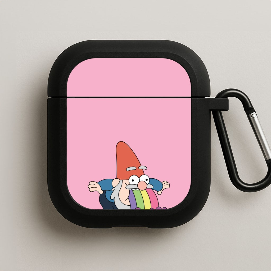 Garden Gnome Rainbow AirPods Case