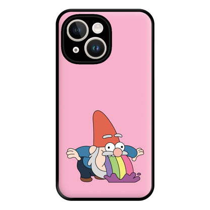 Garden Gnome Rainbow Phone Case for iPhone 14 Plus